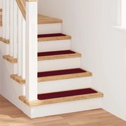 vidaXL Σκαλοπάτια 15 pcs Μπορντό 75 x 20 cm Πολυπροπυλένιο