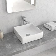 KARAG LT2179-S Νιπτήρας Επικαθήμενος Λευκό Πορσελάνη