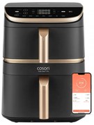 Cosori Turbo Tower Pro CAF-DC123S, 2630W, 10.8 l, 30-230C, 7 προγράμματα, Sync, Smart, Μαύρο/σαμπάνια