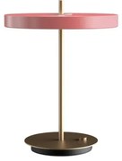 Επιτραπέζιο Φωτιστικό LED 13W Dimmer Θύρα USB 41,5cm Asteria Table Lamp Umage 2436 Ροζ