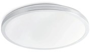 Φωτιστικό Οροφής - Πλαφονιέρα Foro 63405 LED 24W 3000K 2000Lm Nickel Faro Barcelona Αλουμίνιο,Pmma