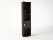 Βιβλιοθήκη σε χρώμα βέγγε 40x30x180  SB 13-WENGE