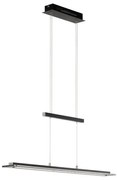 Κρεμαστό Φωτιστικό Οροφής LED 22W Tenso TW 2700/3350/4000K 115x9 Fischer Honsel-60992-Μαύρο 60992