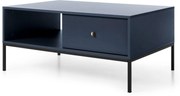 Lh-homefurniture Τραπεζάκι Mono Μπλε 103,5x46,2x68cm P_MNB_40-1