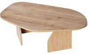 Τραπέζι Σαλονιού Rock 552NOS2570 105x65x35cm Oak