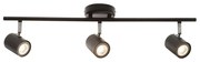 Σποτ Τρίφωτο Aca Orfeas SUH1893TB Black Matt