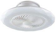 Ανεμιστήρας Οροφής - Πλαφονιέρα LED-Skyron-INT 4450lm CCT 60x22cm White Intec Διάμετρος 60cm