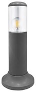 Adeleq Κολώνα Ρc Κύλινδρος Φ91Mm H40Cm Ντουί Ε27 Ip54 Γραφίτης 9-40931