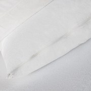 Καλύμματα Μαξιλαριών Αδιάβροχα (Σετ 2τμχ) White Melinen 50Χ70 Cotton-Polyester