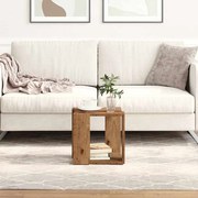 vidaXL Τραπεζάκι σαλονιού Παλαιό ξύλο 32 x 32 x 30 cm