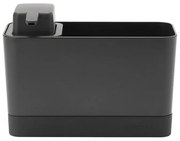 Σετ νεροχύτη Brabantia SinkSide 1003312, 2 τεμάχια, 200 ml, Αντιολισθητικός πάτος, Σκούρο γκρι