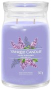 Αρωματικό Κερί Signature Lilac Blossoms Large 1629963E 9,3x15,7cm Lilac Yankee Candle