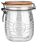 ESTIA ΔΟΧΕΙΟ ΑΠΟΘΗΚΕΥΣΗΣ ALLURE ΓΥΑΛΙΝΟ 750ml ΜΕ ΚΛΙΠ ΚΑΠΑΚΙ