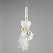 Λαμπάδα βάπτισης με ελεφαντάκι