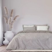 Σεντόνια Vision (Σετ 4τμχ) Taupe Nima Διπλό 220x260cm 100% Βαμβάκι