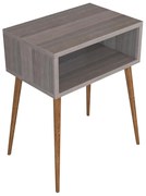Κομοδίνο GANIRU Cordoba Μοριοσανίδα/Ξύλο 45x30x60cm