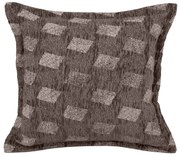 Μαξιλάρι Διακοσμητικό (Με Γέμιση) Rectangle Brown Madi 45X45 Pet