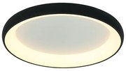 Πλαφονιέρα Φωτιστικό Οροφής 80cm LED 55W IP20 3000K  Zambelis-2056-Μαύρο 2056