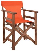 Καρέκλα Σκηνοθέτη Λήμνος Με Textilene 57x54x88,5 HM10368.02 Orange
