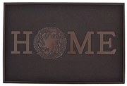 Ποδόμακτρο 'Home' Καφέ/Μπρονζέ Καουτσούκ 40x60cm ANKOR