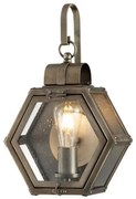 Απλίκα Φωτιστικό Τοίχου Μικρό E27 60W IP44 Heath Elstead QN-HEATH-S-BU Μπρονζέ