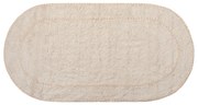Πατάκι Μπάνιου Οβάλ (50x80) Silk Fashion Rococo Ivory
