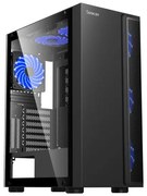 Spacer SPCS-GC-ICE-HERO Gaming Midi Tower Κουτί Υπολογιστή με Πλαϊνό Παράθυρο,  Μαύρο