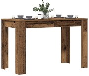 vidaXL Τραπεζαρία Παλιό Ξύλο 120 x 60 x 76 εκ. από Μοριοσανίδα