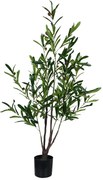 Διακοσμητικό φυτό Olive tree σε γλάστρα Inart πράσινο pp Υ120εκ