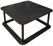 Τραπέζι Σαλονιού Hole Square 282PTR1504 70x70x38cm Black