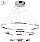 Γραμμικό Φωτιστικό SE LED 80-60-40 OLYMPIC PENDANT CHROME Α5 - 101W - 600W - 77-8122