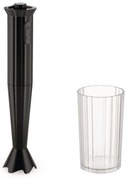 Ραβδομπλέντερ Plissé MDL10 B 7x34cm Black Alessi Πλαστικό