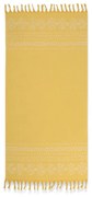 Πετσέτα Θαλάσσης - Παρεό Greyson Yellow Nef-Nef Θαλάσσης 90x170cm Βαμβάκι-Πολυέστερ