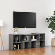 Έπιπλο Τηλεόρασης Γκρι 104 x 30 x 52 εκ. από Επεξ. Ξύλο 808352