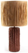 Φωτιστικό Επιτραπέζιο 0880003 36x36x60cm Brown-Yellow Soulworks