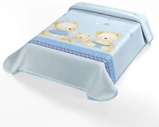 ΚΟΥΒΕΡΤΑ ΙΣΠΑΝΙΑΣ ΑΓΚΑΛΙΑΣ 80X110 BELPLA STER 663 BLUE