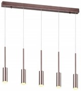 Κρεμαστό Φωτιστικό Οροφής 51492P μαύρο ή καφέ Sunlight-51492P-BROWN-Καφέ 51492P-BROWN