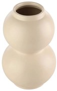 Βάζο Κεραμικό Miyoshi 421013 13x20cm Beige Eglo Κεραμικό