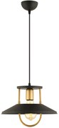 Φωτιστικό Οροφής 518LMS1113 Φ30x128cm 1xE27 40W Black Opviq