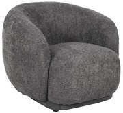 Πολυθρόνα KARPEN C9600.01 Γκρί Μπουκλέ Ύφασμα 93x87x78Υ εκ. 93x87x78 εκ.