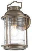Φανάρι Απλίκα Φωτιστικό Τοίχου 1xE27 IP44 36cm Ashland Bay Elstead Lighting-KL-ASHLANDBAY2-M-BU-Μπρονζέ KL-ASHLANDBAY2-M-BU