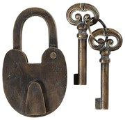 Padlock S Line με κλειδι SS445-00N3