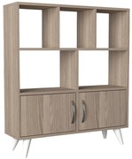 ΒΙΒΛΙΟΘΗΚΗ-ΡΑΦΙΕΡΑ Fylliana Orbit GREY OAK 90*22*105