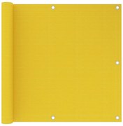 Διαχωριστικό Βεράντας Κίτρινο 90 x 600 εκ. από HDPE