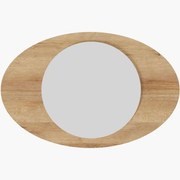 Καθρέπτης Τοίχου Obble 116SAM1224 60x2,2x90cm Oak Hanah Home Mdf