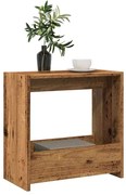 vidaXL Side Table Παλιό ξύλο 50x26x50 cm Κατασκευασμένο ξύλο