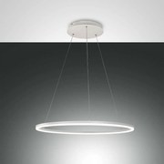 Φωτιστικό Οροφής Led Giotto 3508-40-102 White Fabas Luce Μέταλλο, Μεθακρυλικό