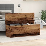 vidaXL Κουτί Αποθήκευσης από Παλιό Ξύλο 102x35x35 εκ. Σύνθετο Ξύλο