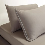 Σεντόνι Μονό Με Λάστιχο + Μαξιλαροθήκη (Σετ) Melinen Jersey L.Grey