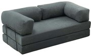 Καναπές Τριθέσιος Comfort 825BLC5219 190x95x75cm Green